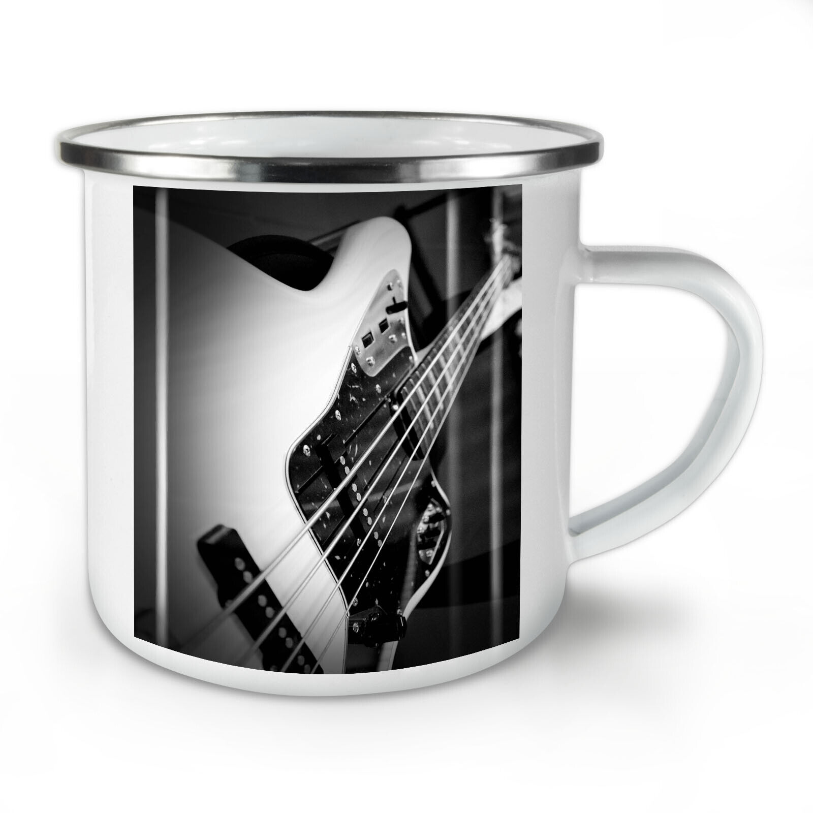 Bass Guitar Jazz NEW Enamel Tea Mug 10 oz