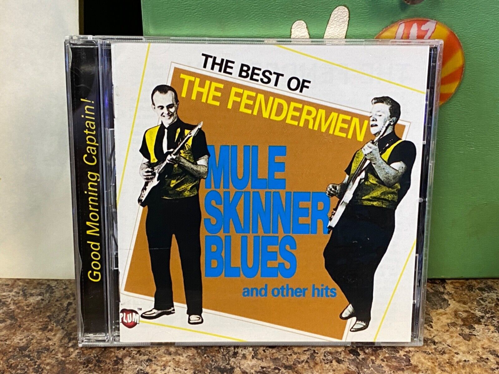 The Fendermen ‎– The Best of CD Plum 1999 [rockabilly] VG+ [Mule Skinner Blues]