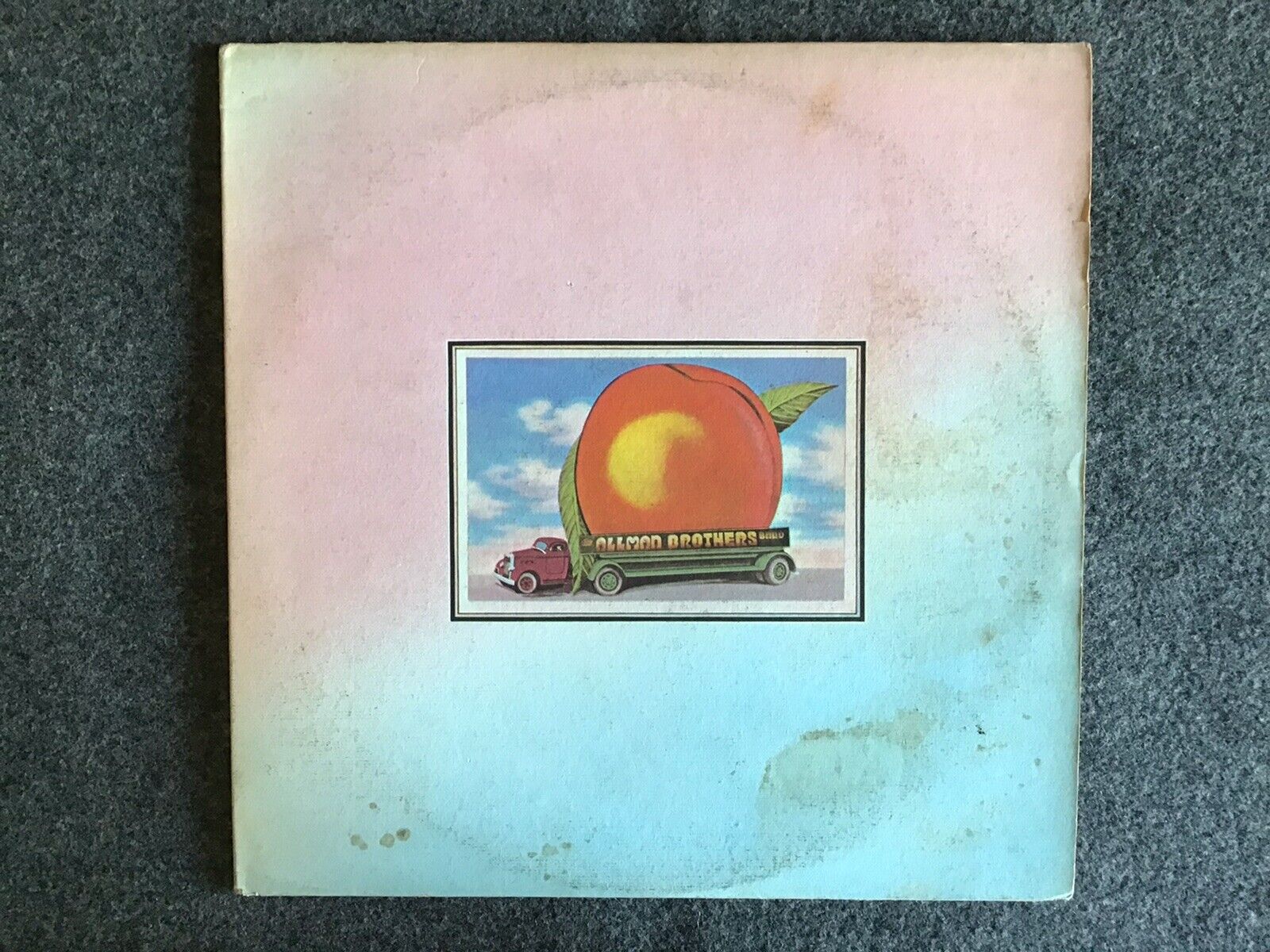 THE ALLMAN BROTHERS BAND LP East A Peach Reissue 1974 Capricorn 2CP 0102 VG+/VG