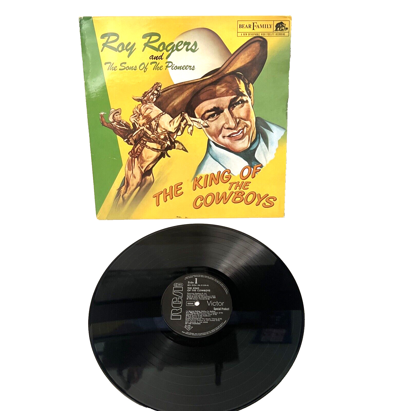 Roy Rogers and The Sons Of The Pioneers The King of the Cowboys LP