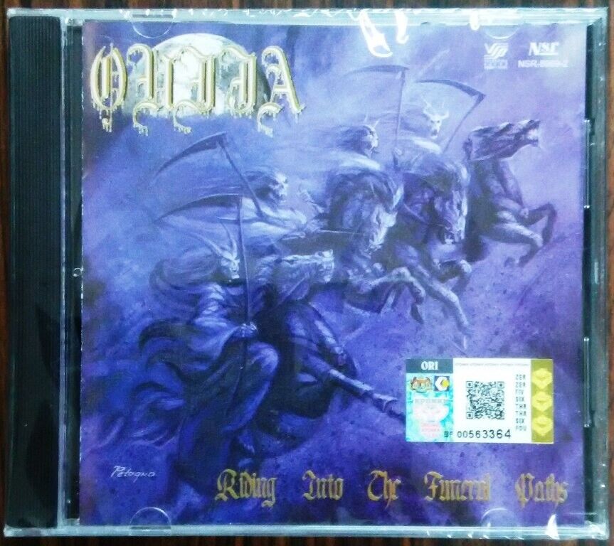 Ouija Riding Into The Funeral Paths CD Malaysia VSP Reissue Album Black Metal