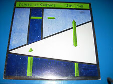 JIM LYON Points of Contact LP 1982 Dialog #101 VG+/NM Salt Productions w/ insert picture