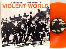 V.A. - Violent World - A Tribute To The Misfits LP 1997 US ORIG Danzig Samhain picture