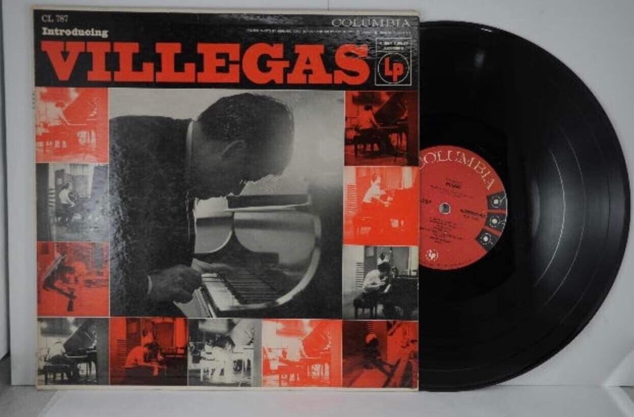 Enrique Villegas Introducing Villegas Columbia 1956 LP MULTIPLES SHIP/FREE