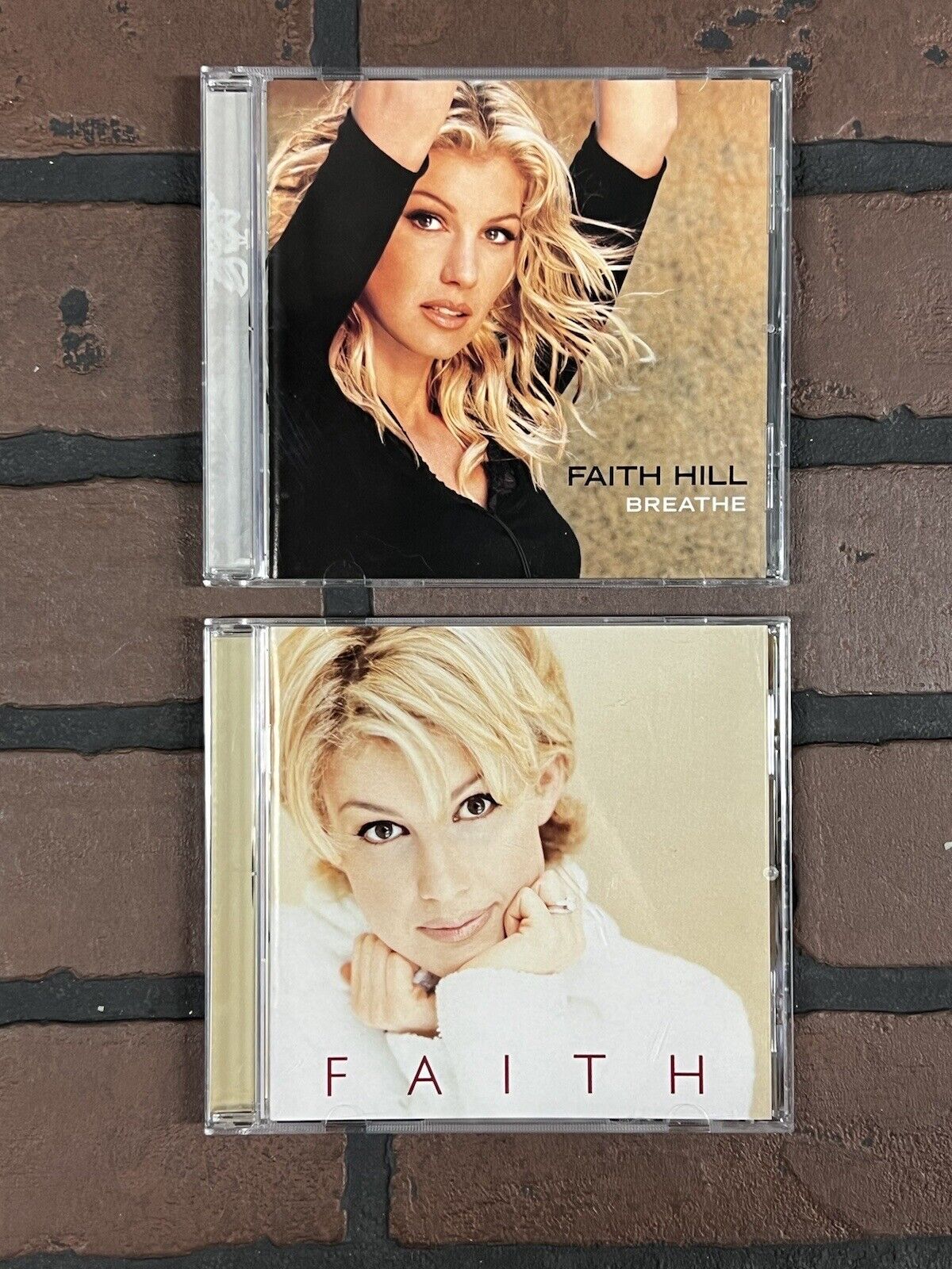 Vintage Faith Hill 2 CD Combo Faith(1998) Breathe (1999) Country