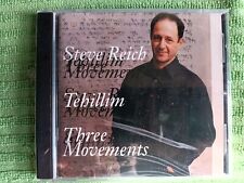 Steve Reich New/Sealed Tehillim Three Movements CD picture