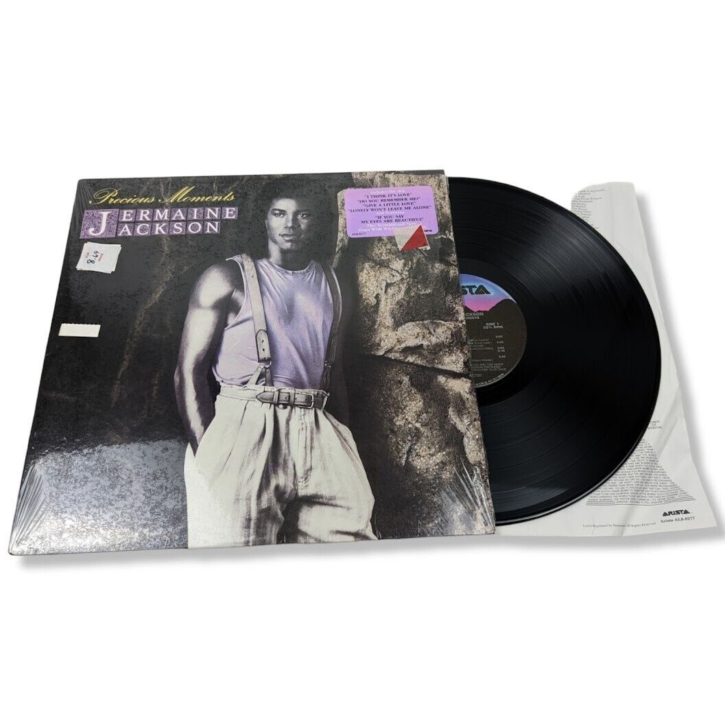 Jermaine Jackson - Precious Moments (LP, 1986) In Org. SHINK + HYPE