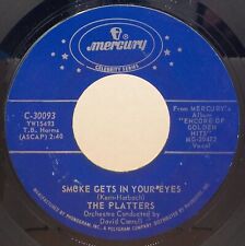 The Platters 45 Smoke Gets In Your Eyes / Harbor Lights EX A8 picture