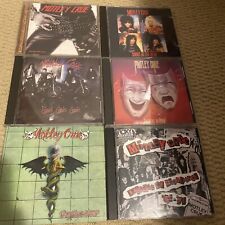 Motley Crue Cd Lot. 6 Cd Lot All In Excellent Condition. See Titles Below picture