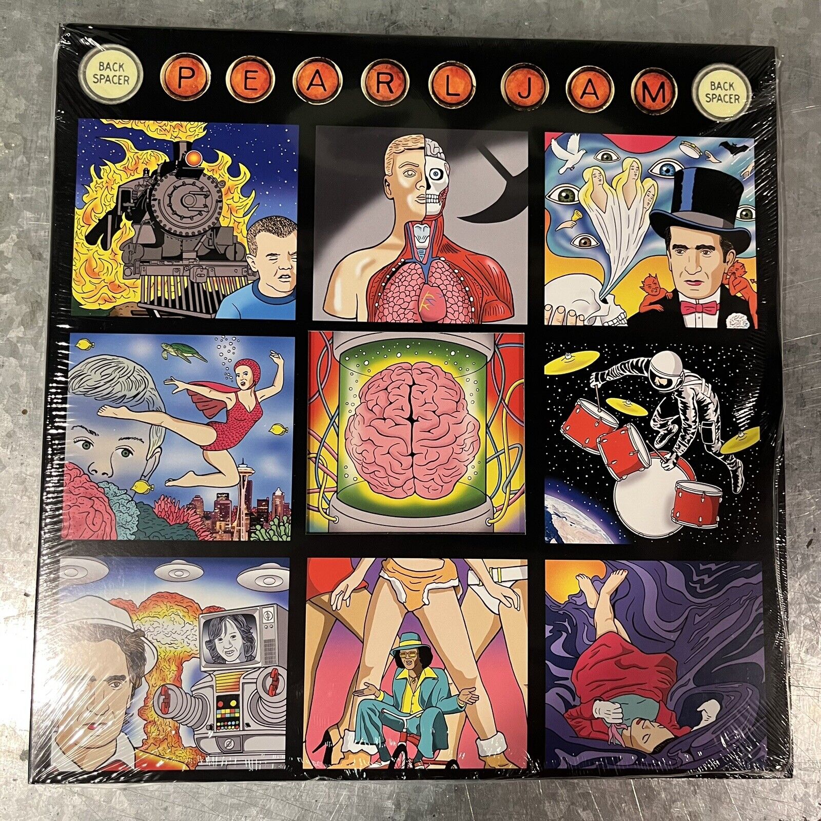 Pearl Jam ‎– Backspacer - Monkeywrench Records ‎– MWR9413 -180 Gram Sealed