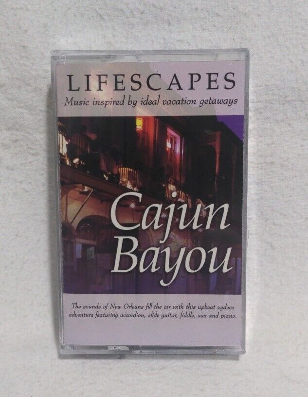 Escape to the Bayou with Lifescapes Cajun Bayou (Cassette, 1998, Good Condition)