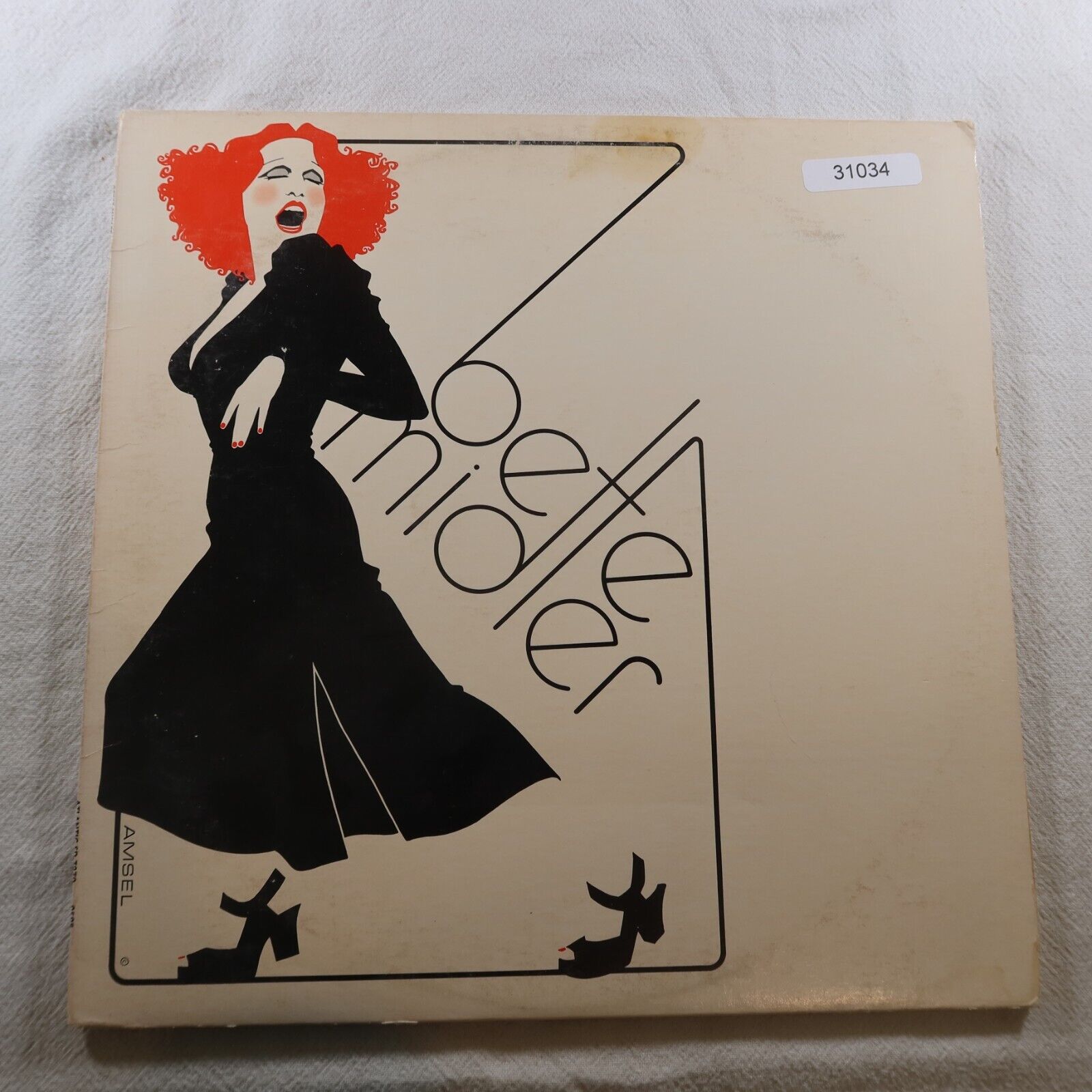 Bette Midler Self Titled LP Vinyl Record Album