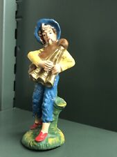 Bagpiper Man Figurine, Vintage (Made In Italy) - USED picture