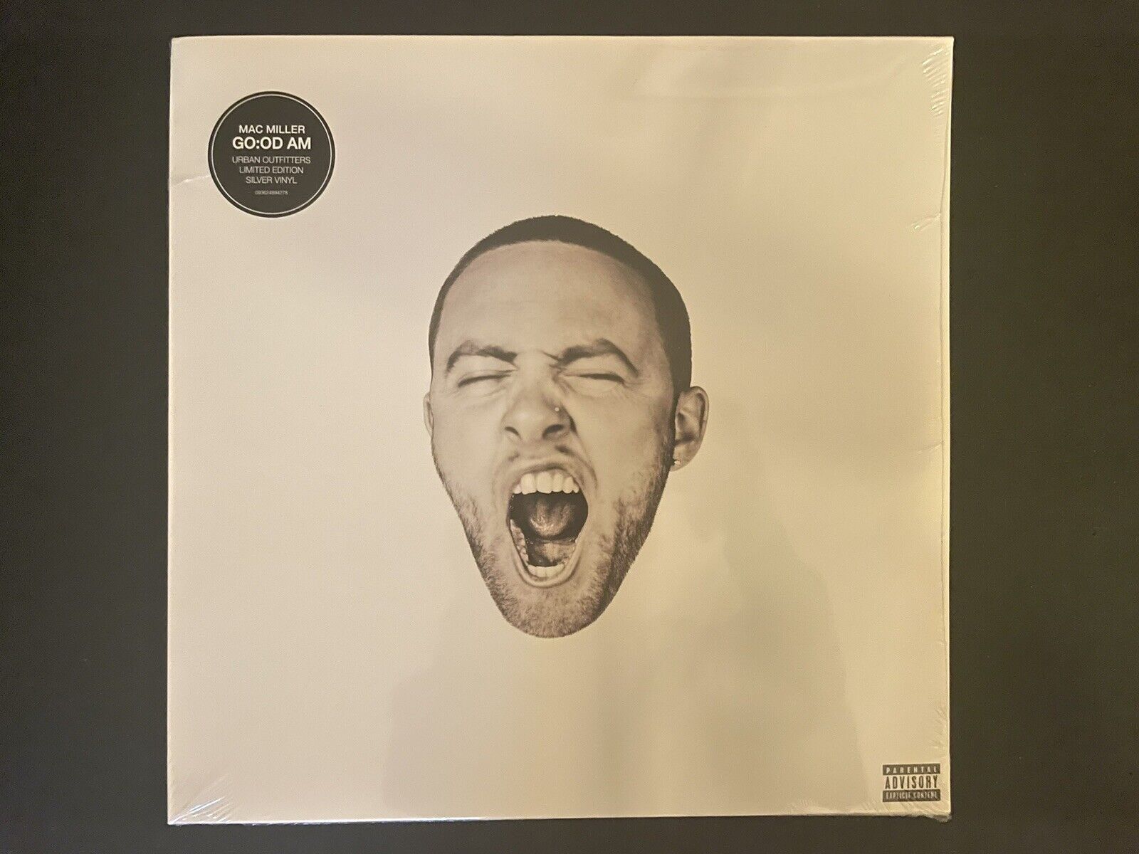 New Mac Miller Go:od AM Urban Outfitters UO Silver Color Vinyl GOOD AM KIDS