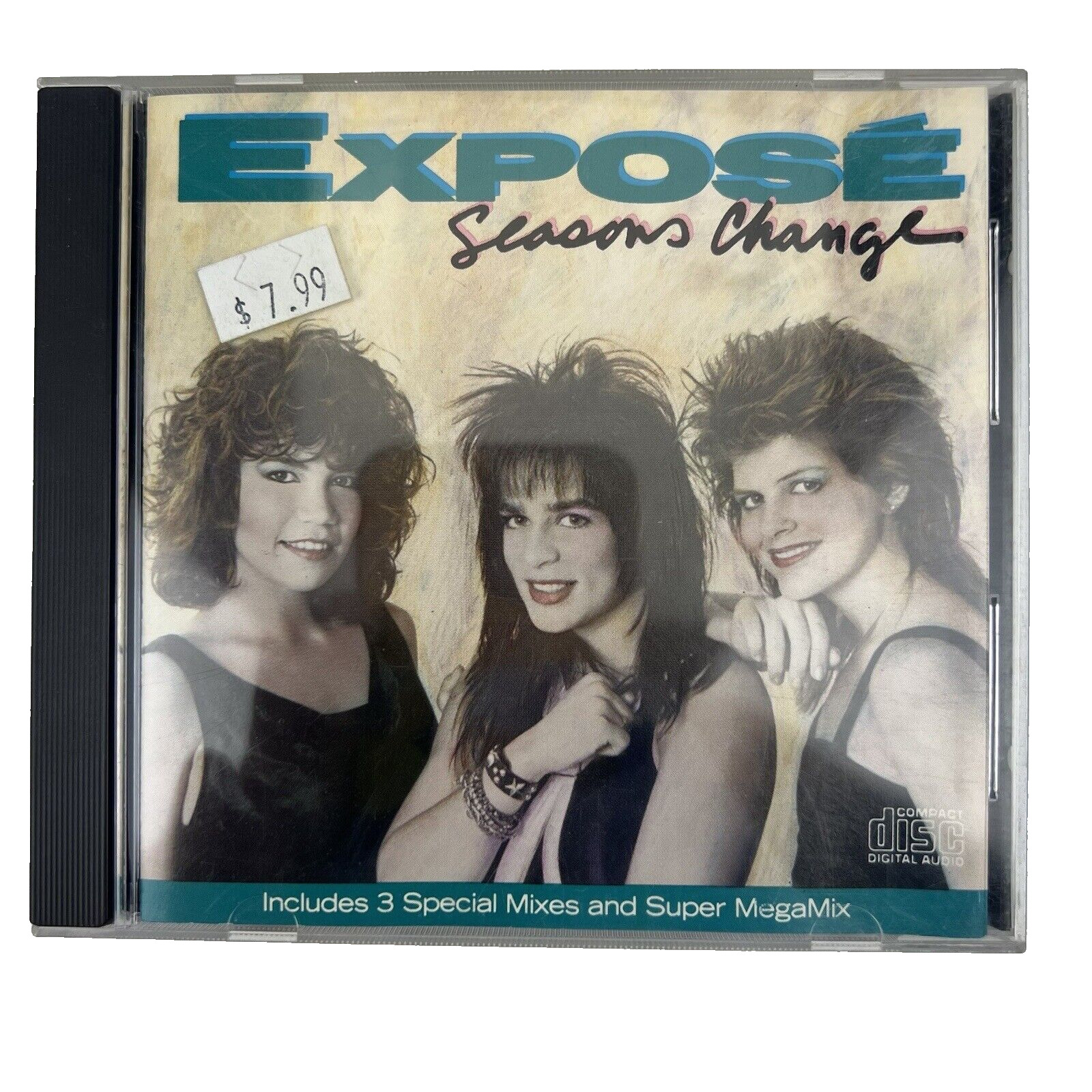 SUPER RARE 1987 PROMO - Exposé – Seasons Change - Arista – ASCD-9639 W/MegaMix