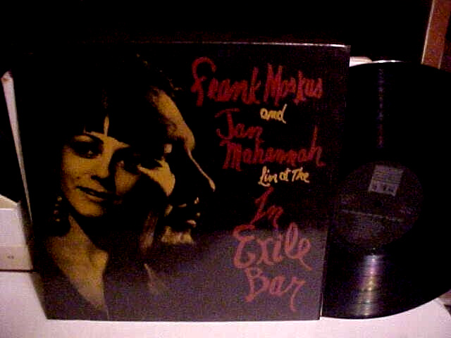 Frank Moskus & Jan Mahannah Live at the In Exile Bar 1971 nm vinyl private rare