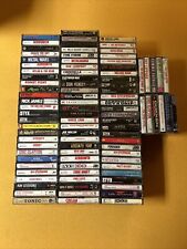 Huge Rock Cassettes Tape Lot Over 90 Tapes Including Some Sealed picture
