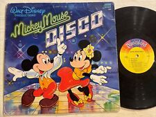 Walt Disney Mickey Mouse Disco LP Disneyland Stereo FAIR picture