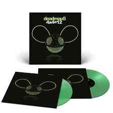 Deadmau5 4X4=12 Exclusive Limited Translucent Green Colored Vinyl 2XLP Record picture