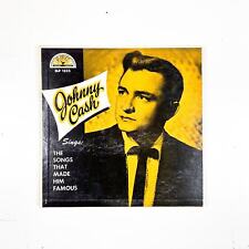 Johnny Cash - Sings The Songs That Made Him Famous - Vinyl LP Record - 1958 picture