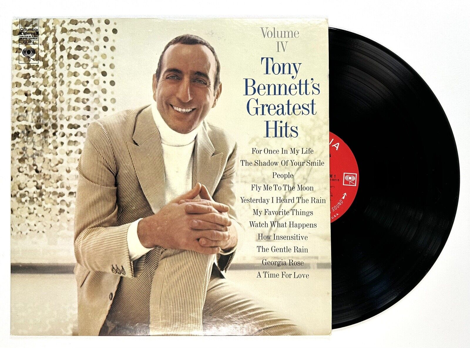 Tony Bennett - Tony Bennett’s Greatest Hits Volume IV Vinyl Columbia 2-Eye Demo 