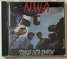 Vtg 1988 N.W.A Straight Outta Compton CD Grey Back Dr. Dre Rap Ruthless CDL57102 picture