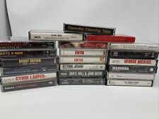Lot Vintage Cassette Tapes Tested. Guns N Roses Madonna Boyz 2 Men Elton John picture