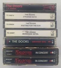THE DOORS vintage Cassette lot of 6 Waiting On The Sun, Morrison Hotel And More picture