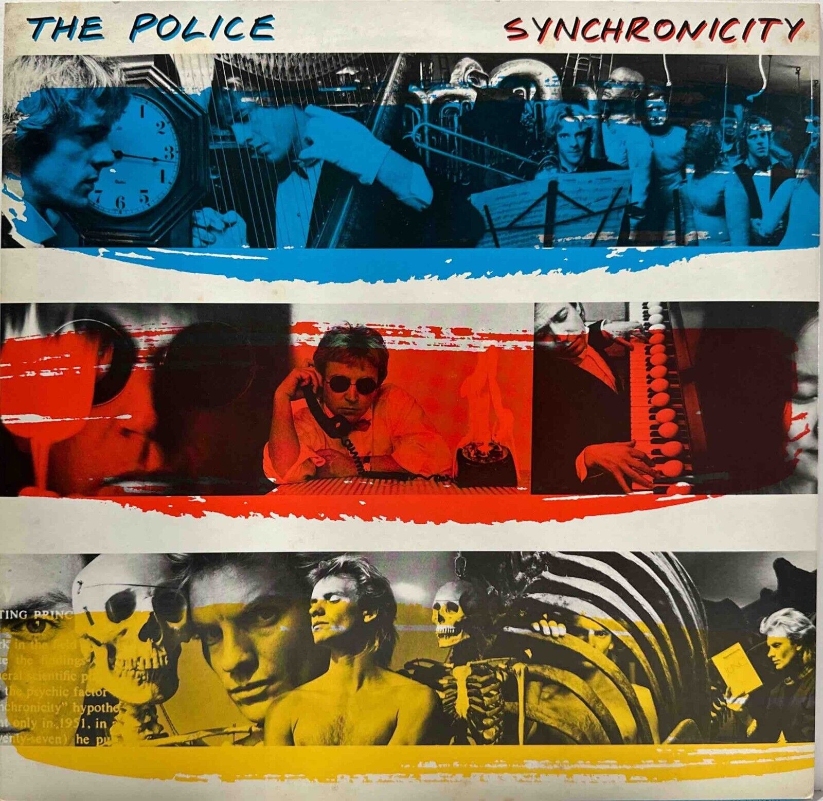 The Police - Synchronicity - RARE JAPAN VINYL Insert - AMP-28075