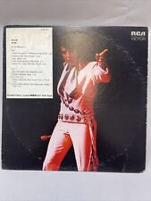 Elvis Presley Elvis Now Vinyl Record Rare Radio Promo w/ Timing Strip LSP-4671 picture