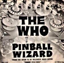 Pinball Wizard(2:55), The Who  45 rpm Decca 732465(B Side- Dogs Part Two)  picture