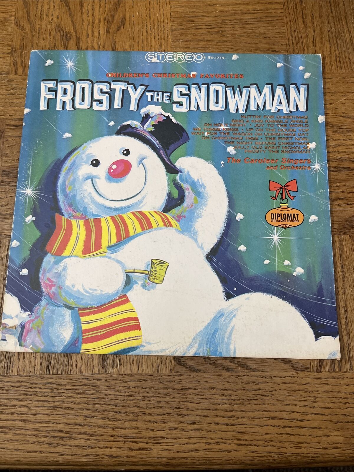 Frosty The Snowman Christmas Album LP-Rare Vintage