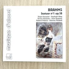 Johannes Brahms String Sextet No. 1 In B-flat Major, Op. 18 / Piano picture