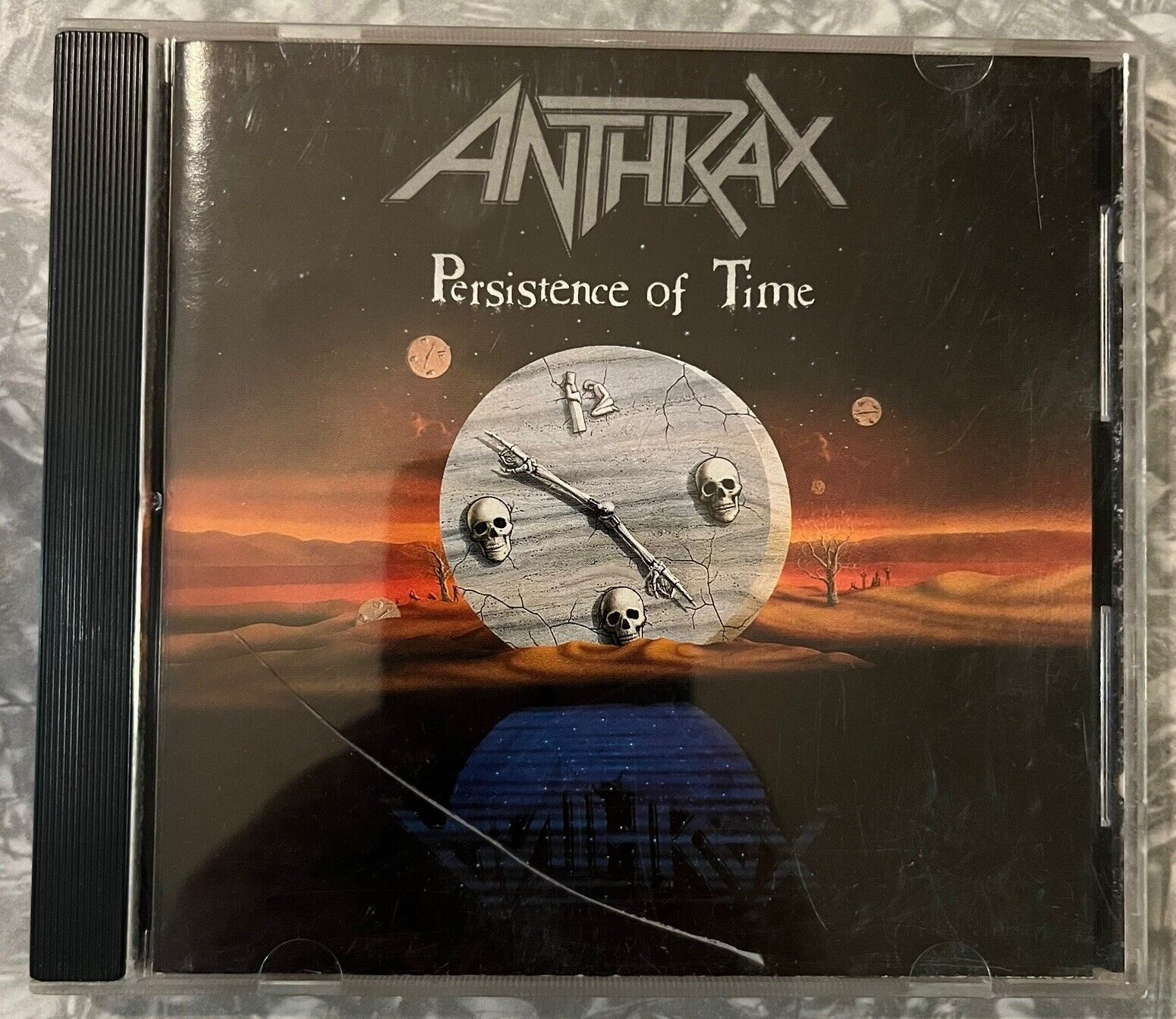 Persistence of Time by Anthrax (CD, 1990) Thrash Metal: Island Records: VG+