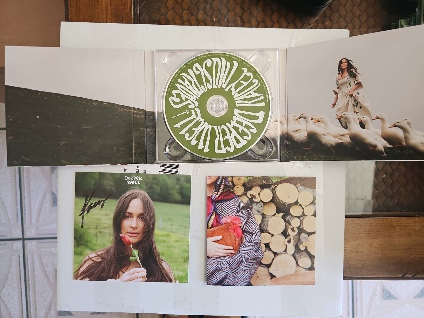 Kacey Musgraves - Deeper Well - SIGNED CD And Poster