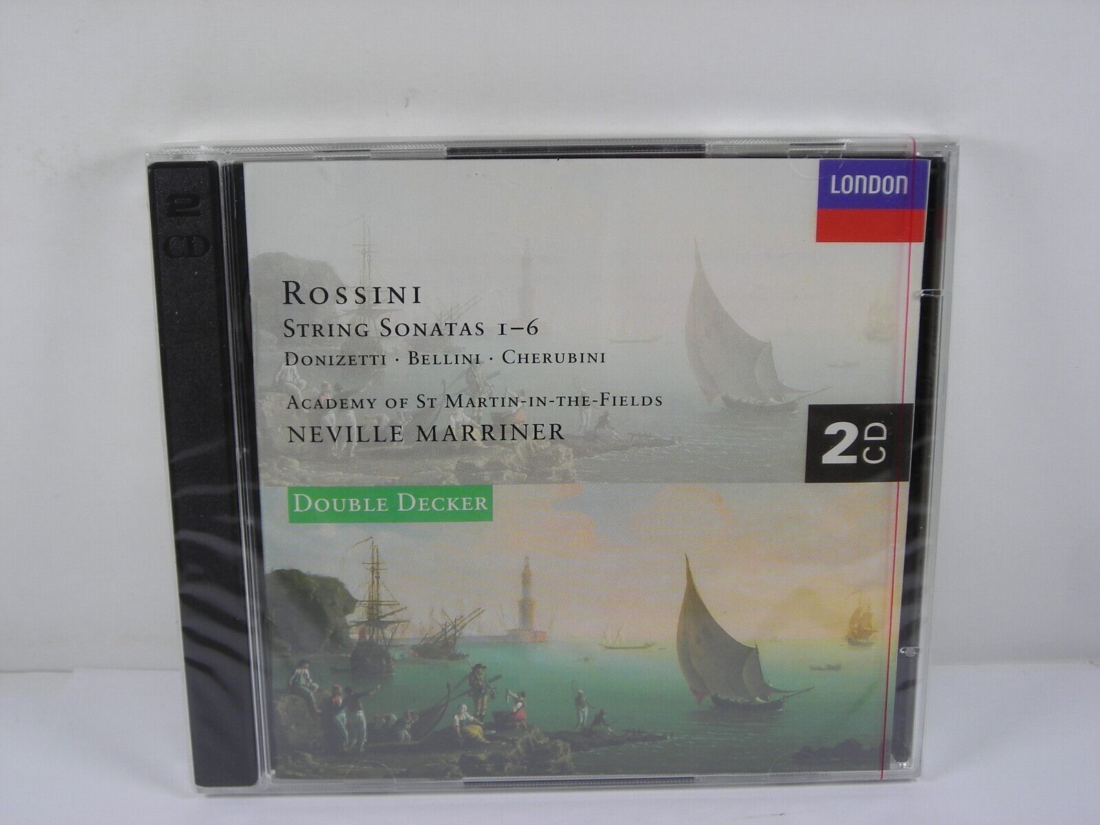 Rossini The String Sonatas Neville Marriner 2CD BMG Direct London