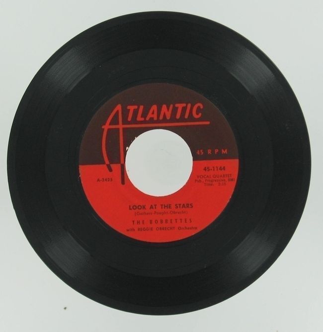 BOBBETTES Mr Lee/Look At Stars 1957 ATLANTIC 45-1144 R&B Soul Single Bobettes
