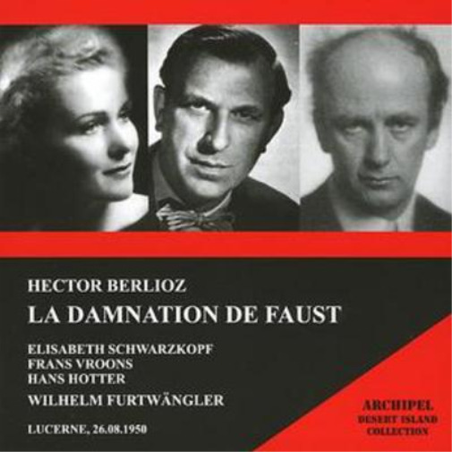Hector Berlioz La Damnation De Faust (Furtwangler, Lucerne Fo/chorus) (CD) Album