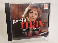 Gisela May Brecht Songs CD - EUC - Germany Vocal Easy Listening Fast  picture