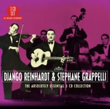 DJANGO REINHARDT & STEPHANE GRAPPELLI - THE ABSOLUTELY ESSENTIAL 3 CD COLLECTION picture