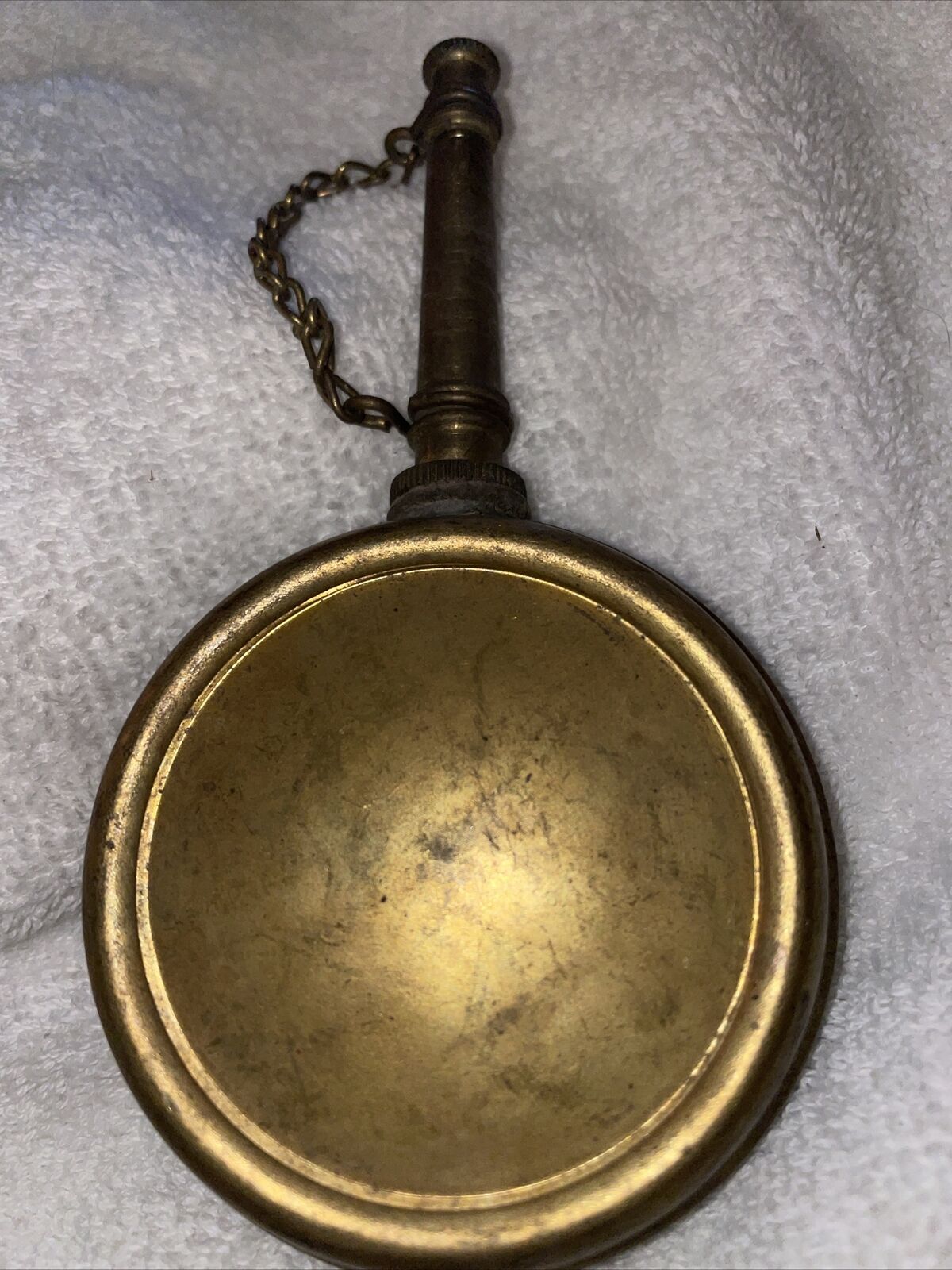 Vintage Military Banjo Style Oil Can