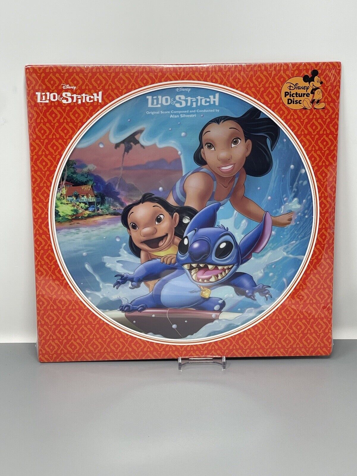 Disney's Lilo & Stitch Original Soundtrack Picture Disc Vinyl LP Record Album