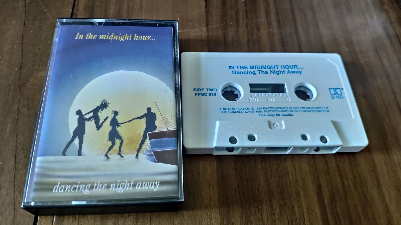 VARIOUS ARTISTS -IN THE MIDNIGHT HOUR - CASSETTE TAPE ALBUM 1994