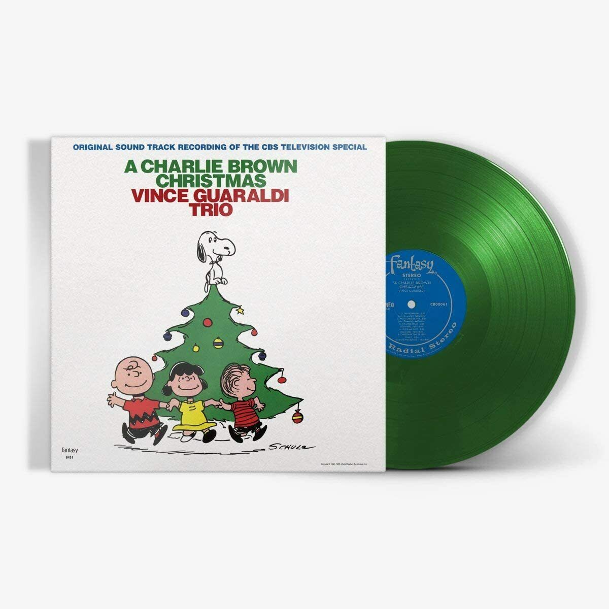 A CHARLIE BROWN CHRISTMAS VINYL NEW LIMITED GREEN LP PEANUTS VINCE GUARALDI