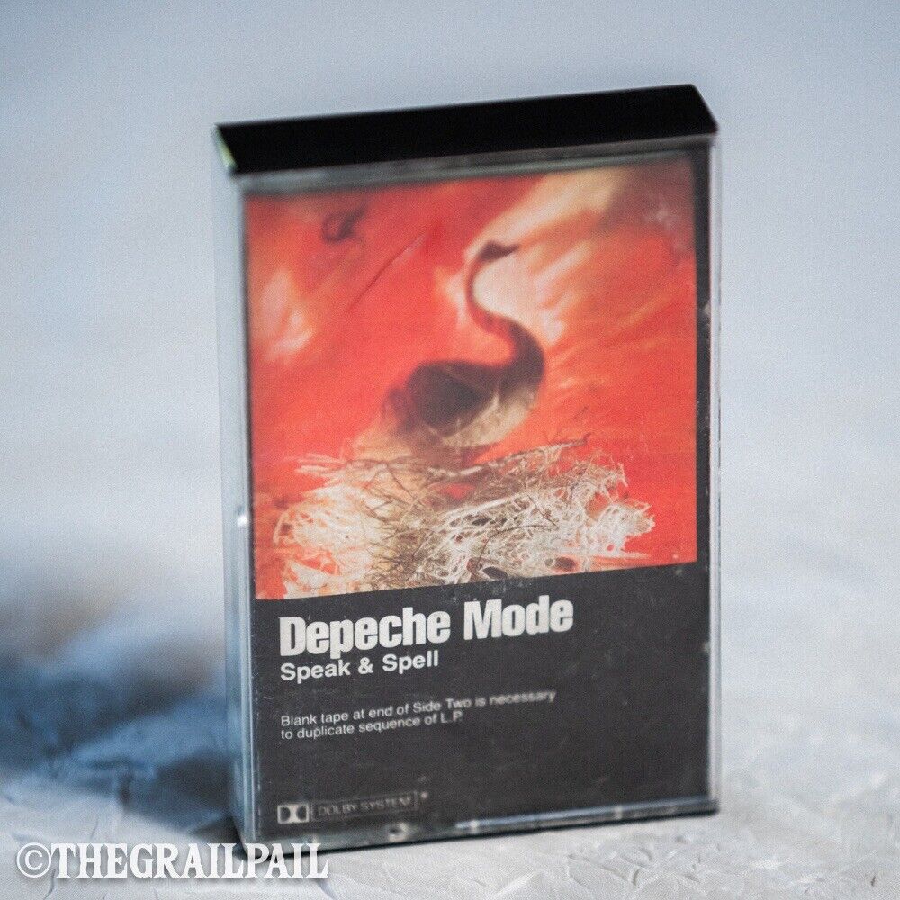 Depeche Mode Speak & Spell Cassette Culture Tape 1981 Sire M5S 3642 VTG GRAIL