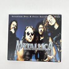 Metallica ‎limited Edition Illustrated Book and Interview Disc 1 Pcs - 1996…109 picture