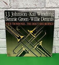 Vintage J.J.Johnson Kai Winding Four Trombones The Debut Recordings 2 Record Set picture