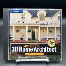 3D Home Architect Deluxe 5.0 Design Software Broderbund House picture