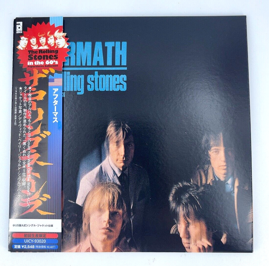 ROLLING STONES / Aftermath(US Version) JAPAN. MINI-LP  CD OBI/Limited Remasterd
