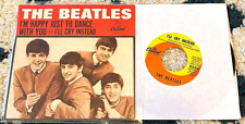 The Beatles: I'll Cry Instead/I'm Happy Just... 45 US w/picture sleeve VG+ picture